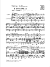 La Mia Letizia Infondere. I Lombardi - VERDI - Partition - Opéras